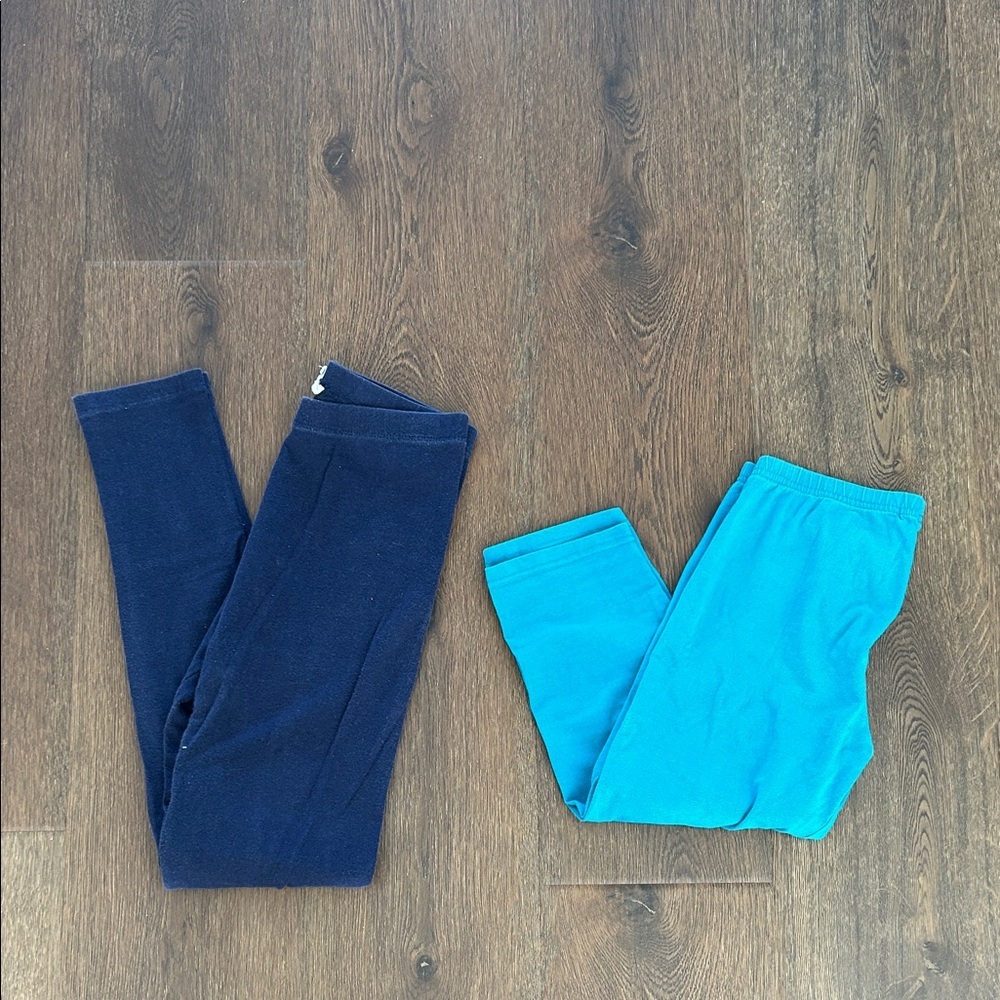 Set of (2) Blue Forever 21 Leggings | Athleisure | Blue Leggings | Forever 21